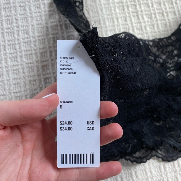 Urban Outfitters Black Lace Tank Top - Picture 3 of 4